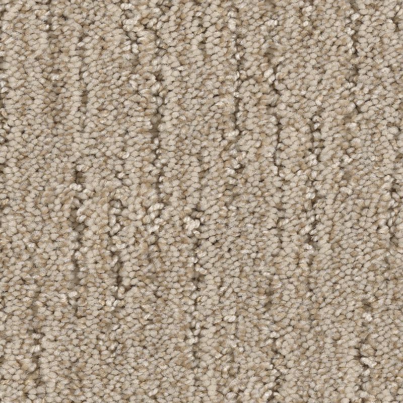 Sculptured Touch 721 Champagne Glee 38 oz. Polyester Everstrand Pattern Indoor Carpet Flooring 12' Feet Wide (9 sf / yd)