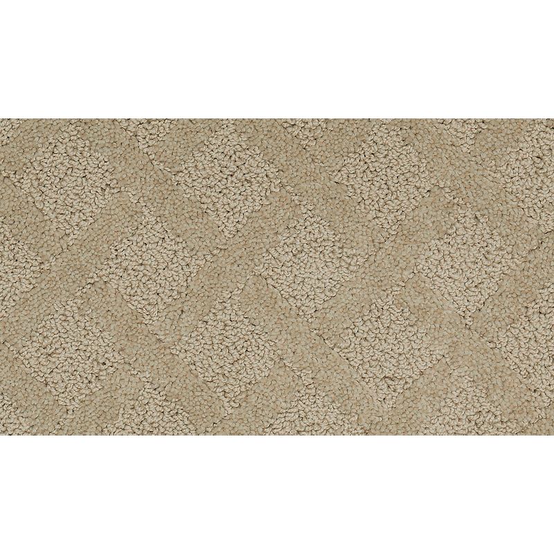 Sensational Charm 506 Hushed Neutral 40 oz. Triexta Smartstrand Pattern Indoor Carpet Flooring 12' Feet Wide (9 sf / yd)