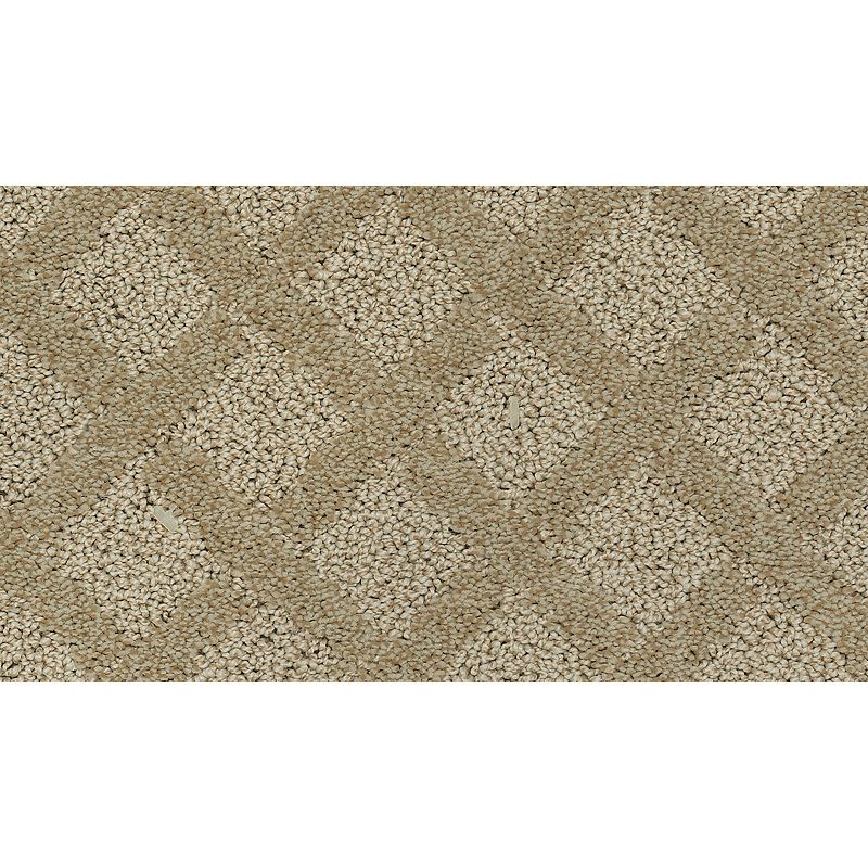 Sensational Charm 518 Crumb Cookie 40 oz. Triexta Smartstrand Pattern Indoor Carpet Flooring 12' Feet Wide (9 sf / yd)