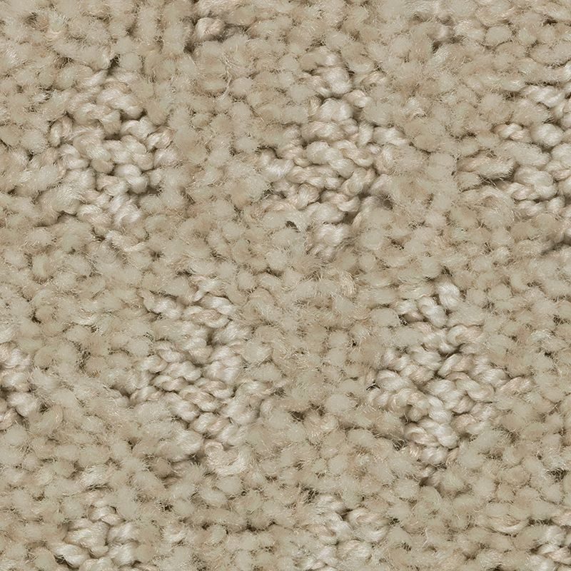 Stylish Effect 721 Creamer 25 oz. Polyester Everstrand Pattern Indoor Carpet Flooring 12' Feet Wide (9 sf / yd)